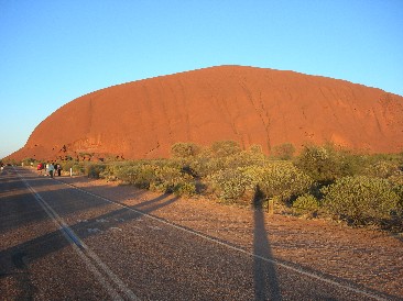 Uluru im Morgenlicht