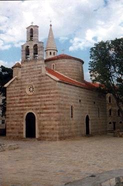 Kirche in der Altstadt von Budva