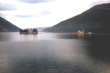 Bucht bei Perast