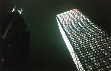Skyscraper at night
