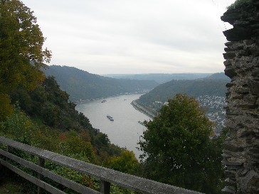 Blick von Burg Liebenstein