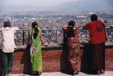 Über Kathmandu