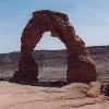 Arches and natural bridges in the western US