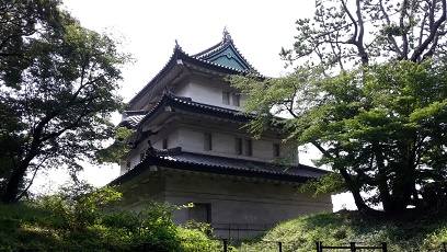 Fujimi-yagura, erhaltener Turm von Edo Castle