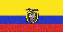 Flagge Ecuador