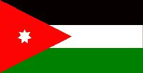 Flagge Jordanien