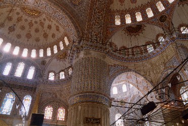 Sultanahmet-Moschee innen