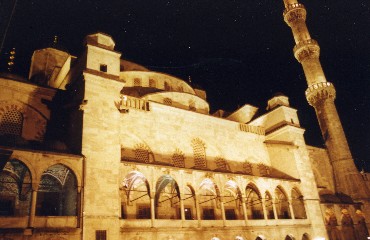 Hagia Sophia bei Nacht
